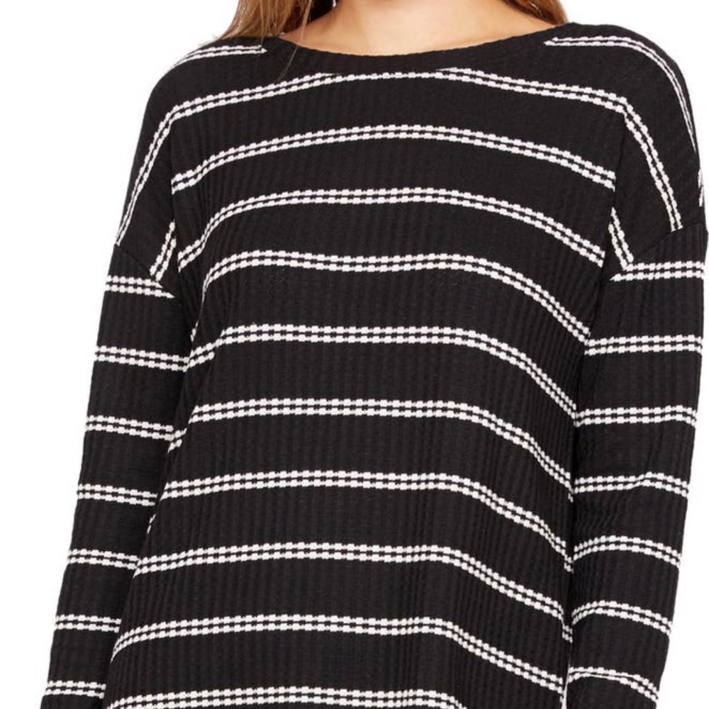 Oversized Striped Top